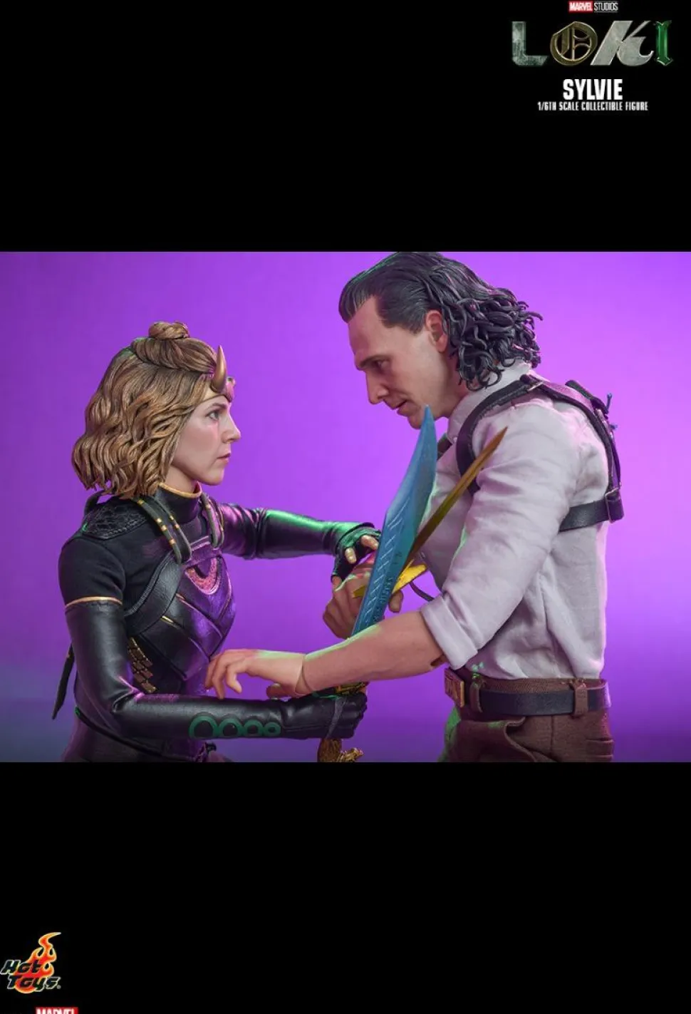 Loki (2021) - Loki & Sylvie Hot Toys 1/6th Scale Action Figure Bundle (Set of 2)
