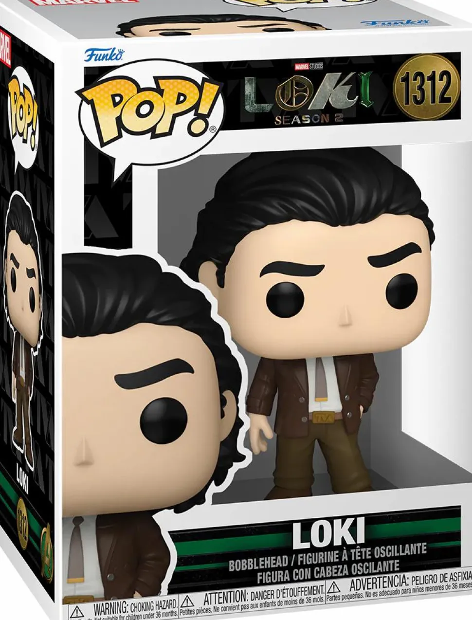 Loki (2021) - Loki in Jacket Pop! Vinyl Figure