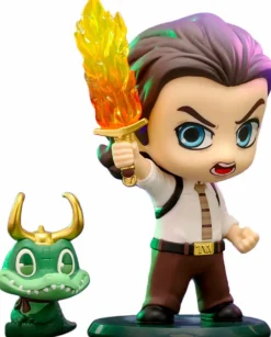 Loki (2021) - Loki with Alligator Loki Cosbaby (S) Hot Toys Figure