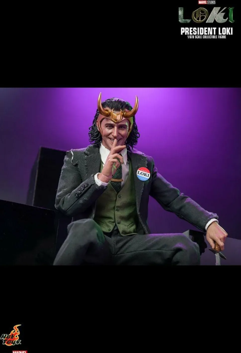Loki (2021) - President Loki 1/6th Scale Hot Toys Action Figure