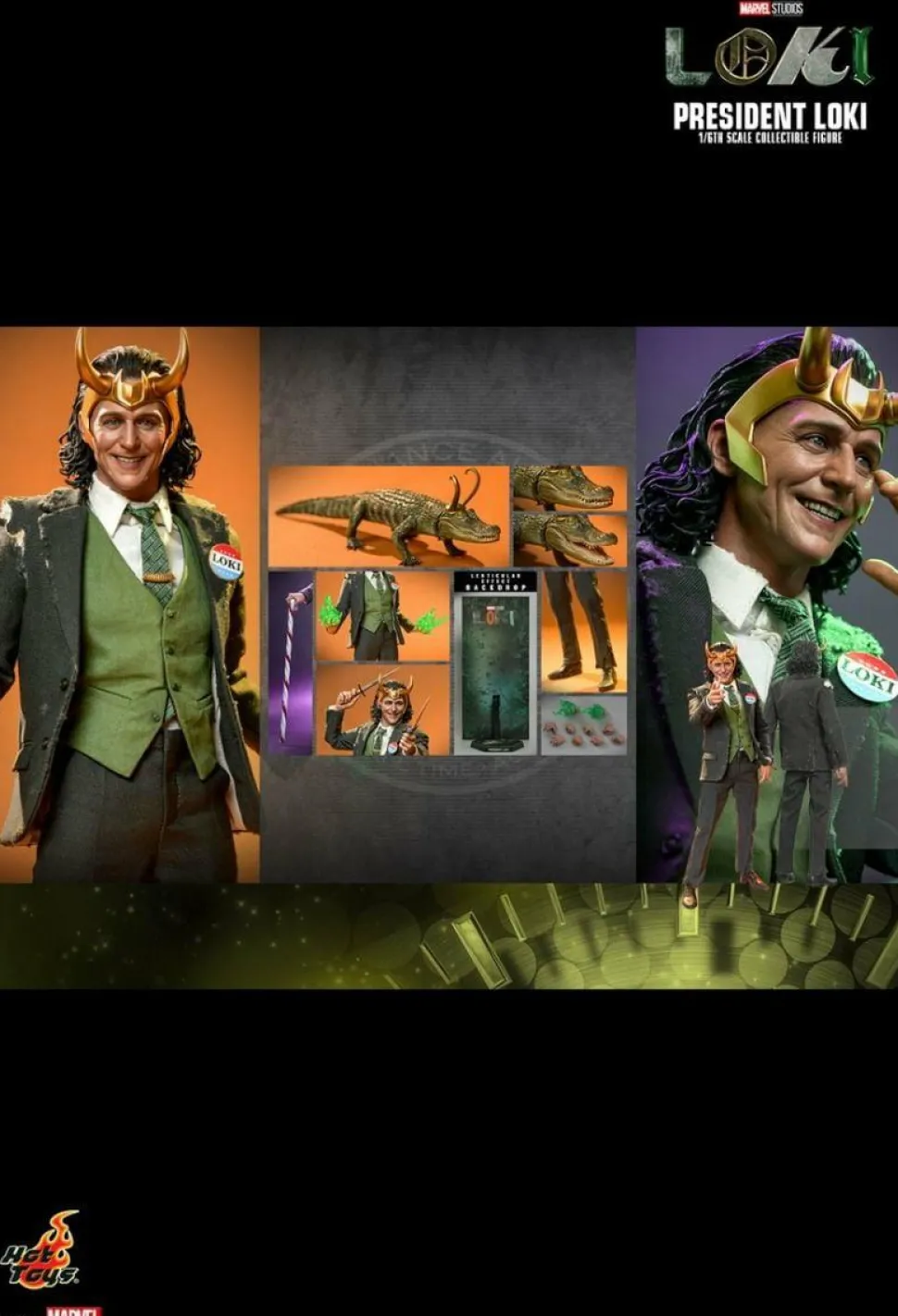 Loki (2021) - President Loki 1/6th Scale Hot Toys Action Figure