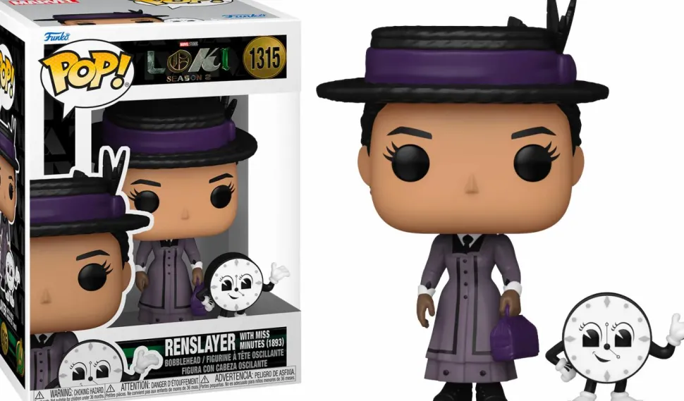 Loki (2021) - Renslayer with Miss Minutes (1893) Season 2 Pop! Vinyl Figure