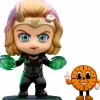 Loki (2021) - Sylvie with Miss Minutes Cosbaby (S) Hot Toys Figure