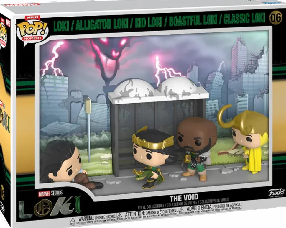 Loki (2021) - The Void Deluxe Pop! Moment Vinyl Figure