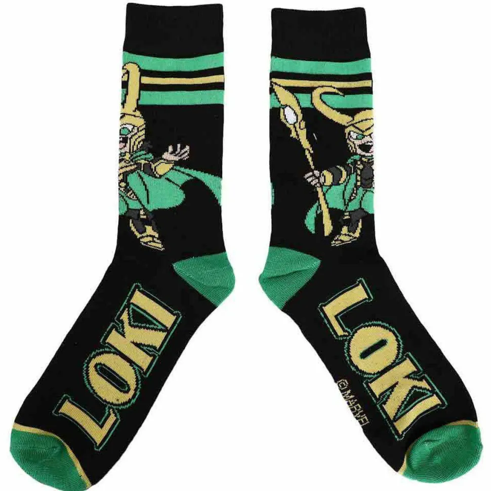 Loki - Chibi Crew Socks (One Size)