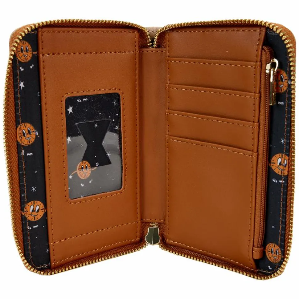 Loki - TVA Multiverse 4" Faux Leather Zip-Around Wallet