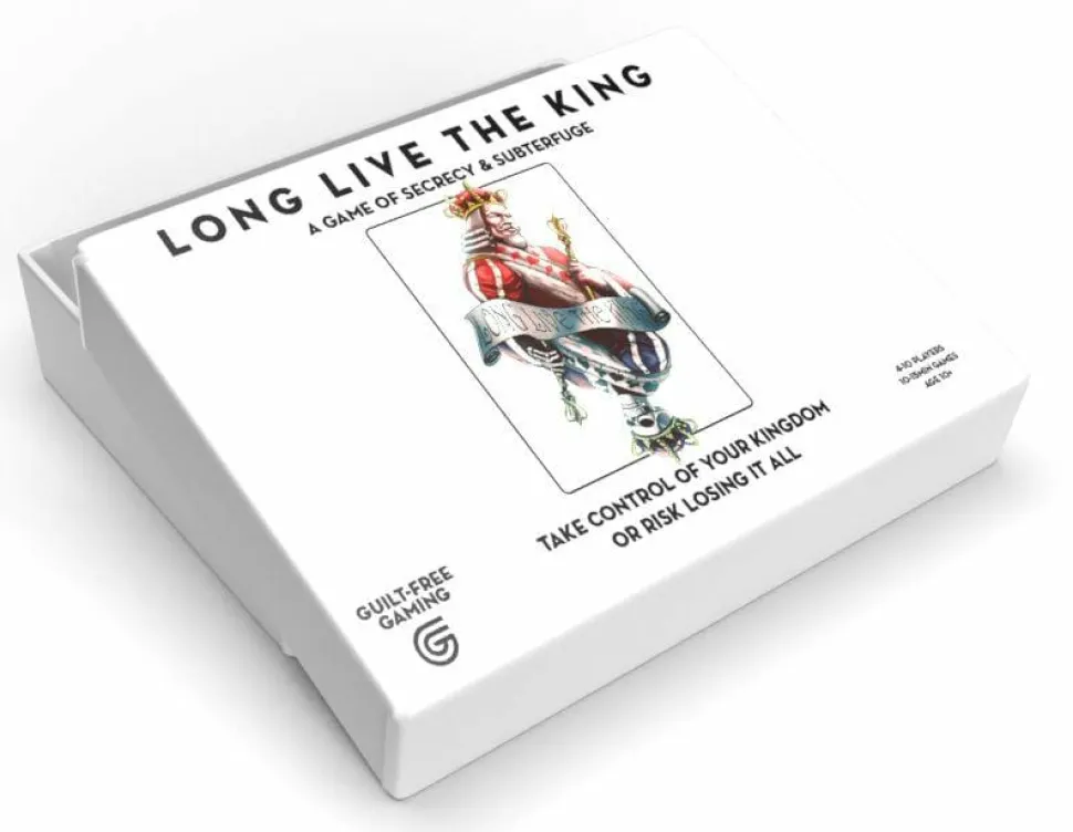 Long Live the King: A Game of Secrecy and Subterfuge - Card Game