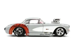 Looney Tunes - Bugs Bunny & 1957 Chevrolet Corvette Hollywood Rides 1/24th Scale Die-Cast Vehicle Replica