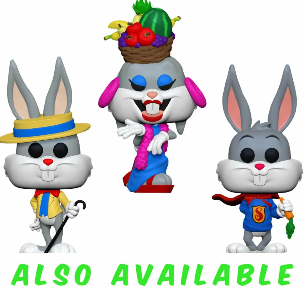 Looney Tunes - Bugs Bunny with Fruit Hat 80th Anniversary Pop! Vinyl Figure