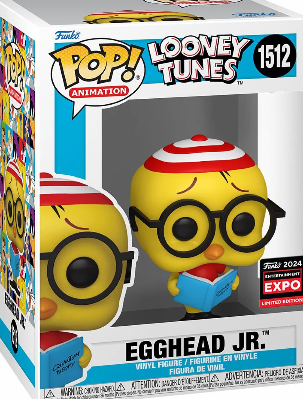 Looney Tunes - Egghead Jr. Pop! Vinyl Figure (2024 Entertainment Expo Convention Exclusive) (Popcultcha Exclusive)