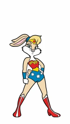 Looney Tunes - Lola Bunny as Wonder Woman WB100 FiGPiN Enamel Pin