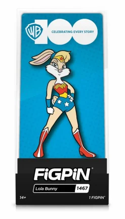 Looney Tunes - Lola Bunny as Wonder Woman WB100 FiGPiN Enamel Pin