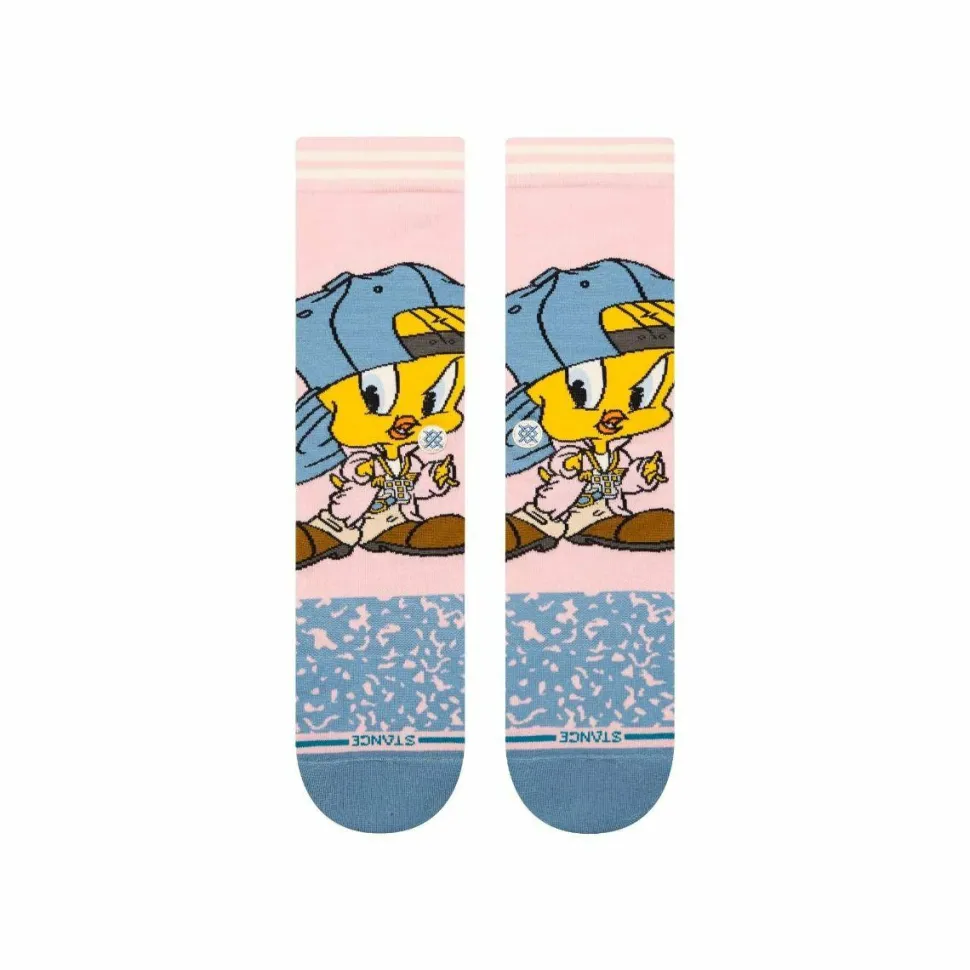 Looney Tunes - Looney Tunes x Stance Tweety Crew Socks (One Size)
