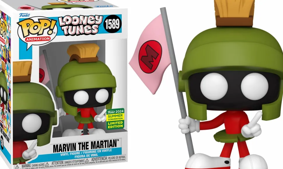 Looney Tunes - Marvin the Martian Pop! Vinyl Figure (2024 Summer Convention Exclusive)