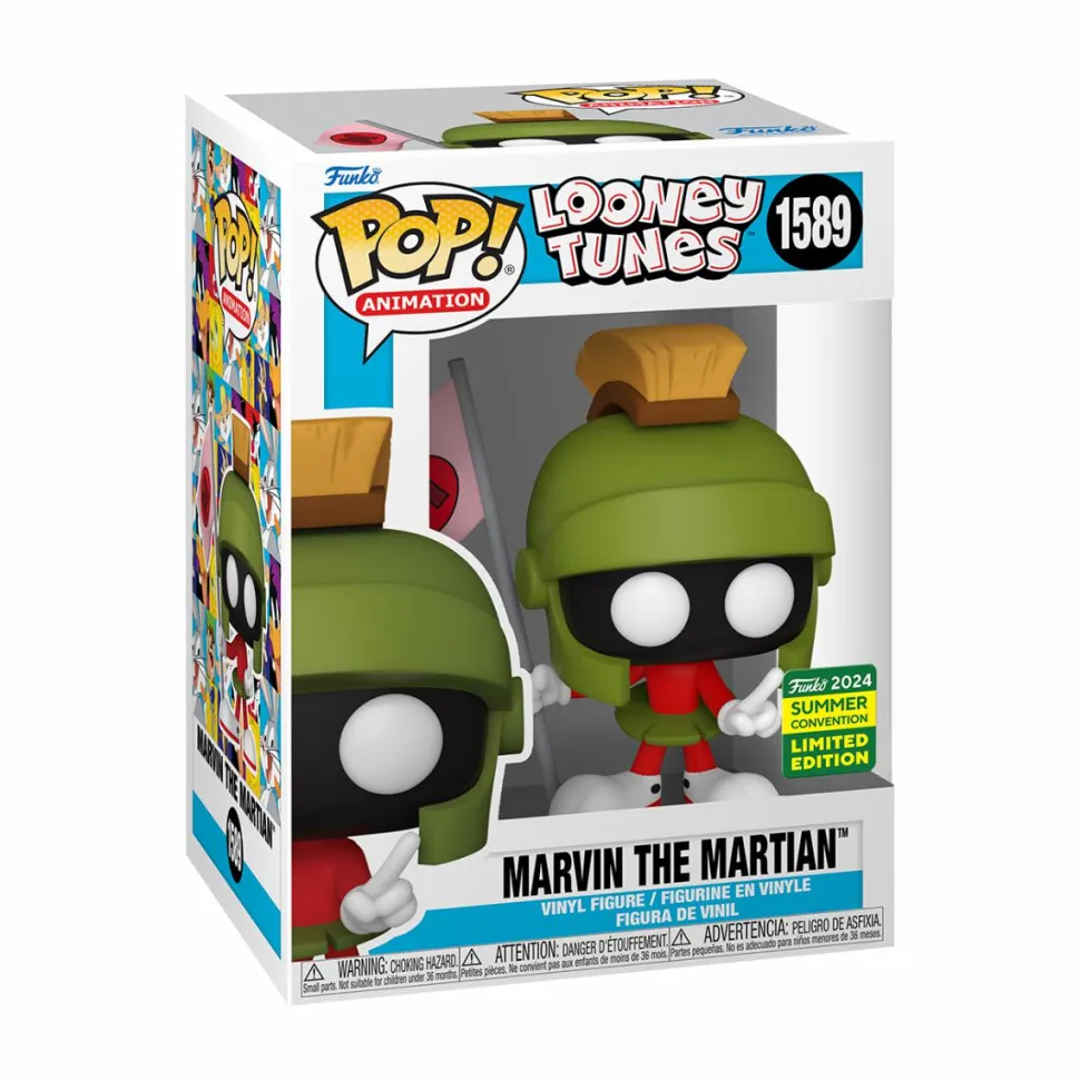 Looney Tunes - Marvin the Martian Pop! Vinyl Figure (2024 Summer Convention Exclusive)