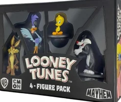 Looney Tunes - Mayhem Board Game Expansion Miniature Figure 4-Pack