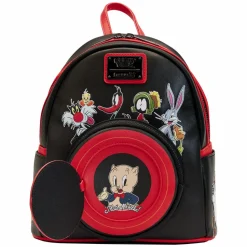 Looney Tunes - That’s All Folks 10” Faux Leather Mini Backpack