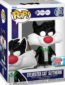 Looney Tunes x Harry Potter - Sylvester Cat Slytherin Pop! Vinyl Figure (2023 Fall Convention Exclusive) (Popcultcha Exclusive)