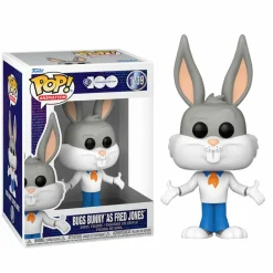 Looney Tunes x Scooby-Doo - Bugs Bunny as Fred Jones Warner Bros. 100th Anniversary Pop! Vinyl Figure