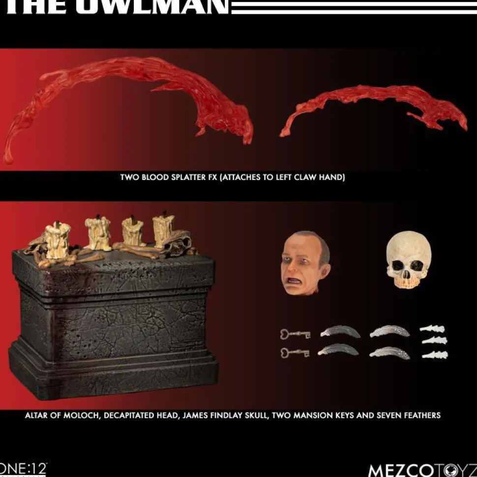 Lord of Tears - The Owlman One:12 Collective 1/12th Scale Action Figure