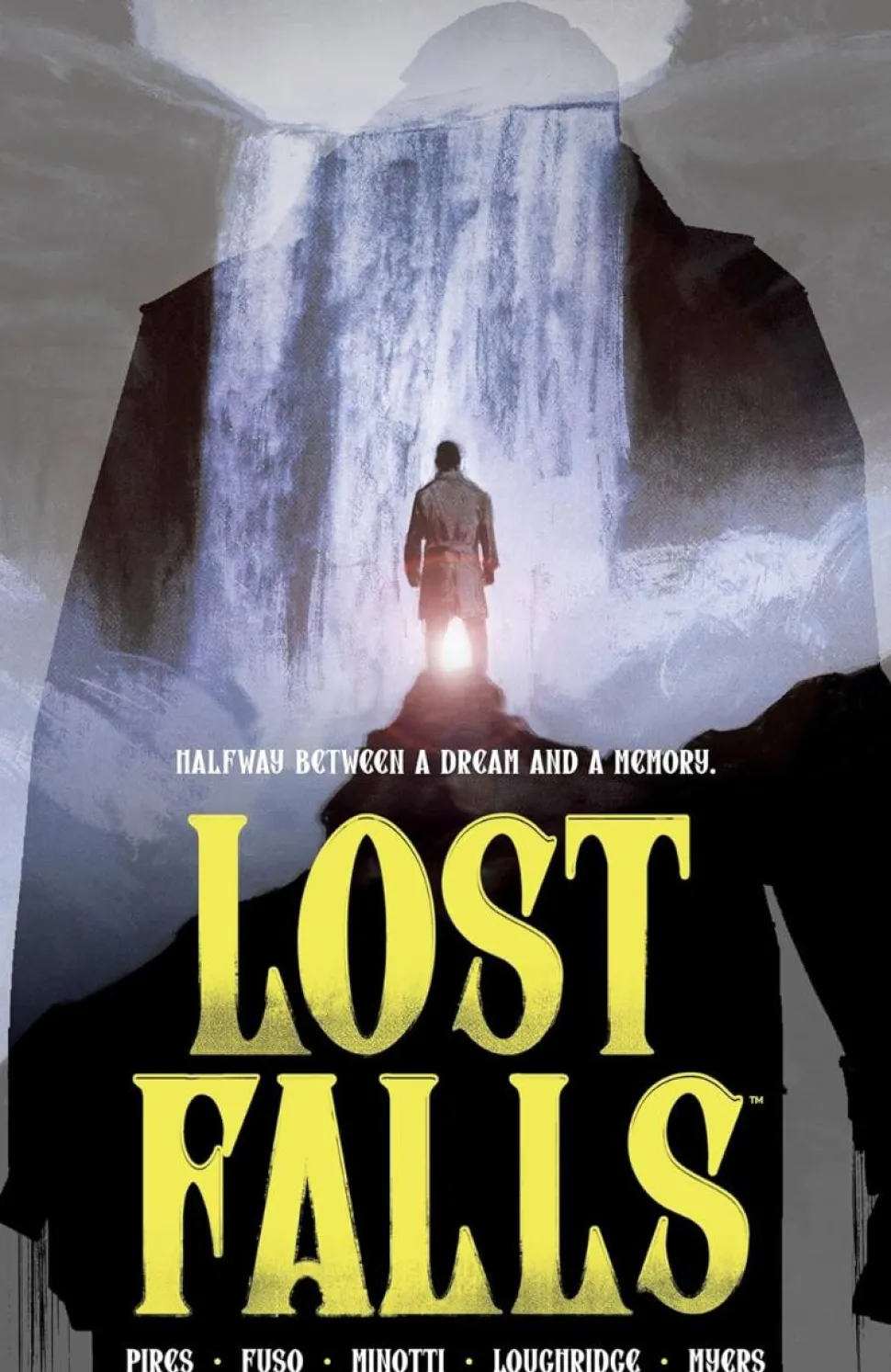 Lost Falls by Curt Pires Trade Paperback Book