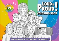 Loud & Proud! Colouring Book by Isabel Odegbami Paperback Book