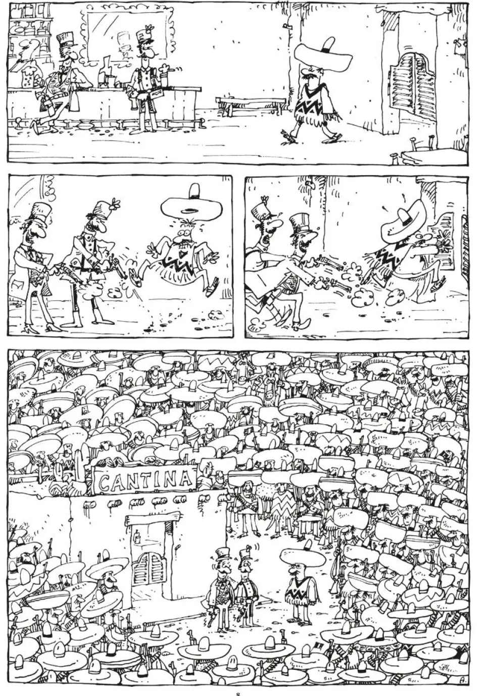 Louder Than Words, Actions Speak by Sergio Aragones Hardcover Book