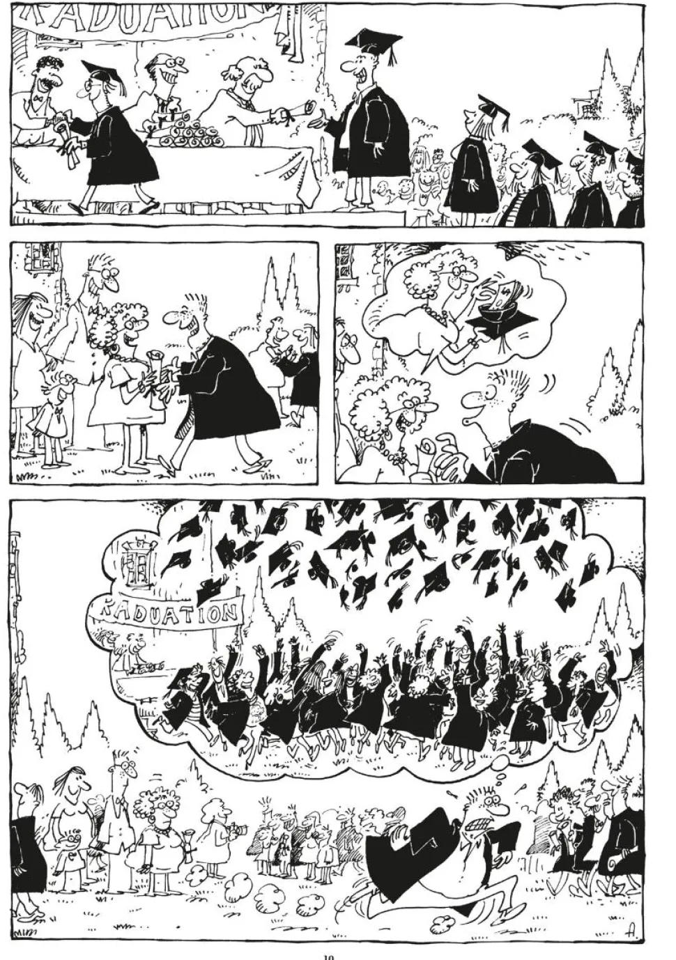 Louder Than Words, Actions Speak by Sergio Aragones Hardcover Book