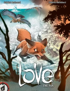 Love: The Fox by Frederic Brremaud Hardcover Book