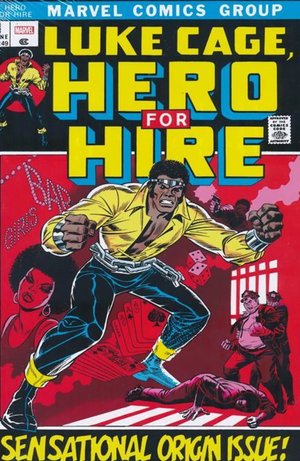 Luke Cage - Luke Cage Omnibus Hardcover Book (DM Variant Cover)