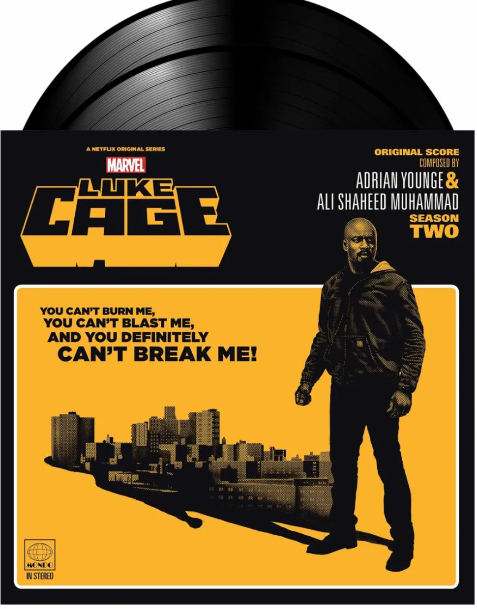 Luke Cage - Season Two Original Soundtrack 2xLP Vinyl Record
