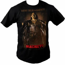 Machete - Danny Trejo Poster Black Male T-Shirt