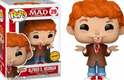 MAD - Alfred E. Neuman Pop! Vinyl Figure in Acrylic Pop! Protector (Chase Variant)