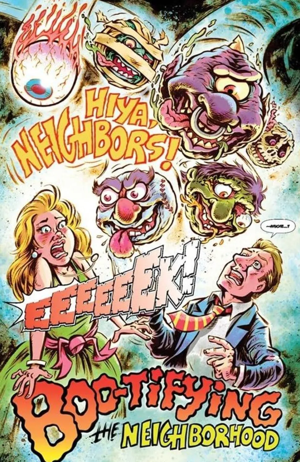 Madballs vs. Garbage Pail Kids - Heavyweights of Gross Hardcover Book