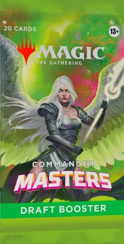 Magic: The Gathering - Commander Masters Draft Booster Pack (20 Cards)