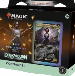 Magic: The Gathering - Duskmourn: House of Horror Miracle Worker Commander Deck