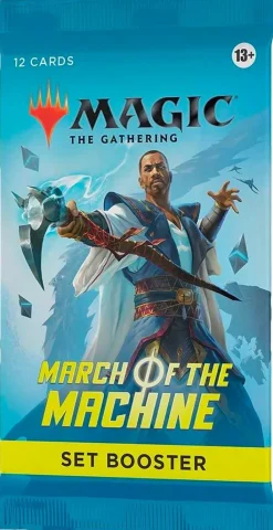 Magic: The Gathering - March of the Machine Set Booster Pack (12 Cards)