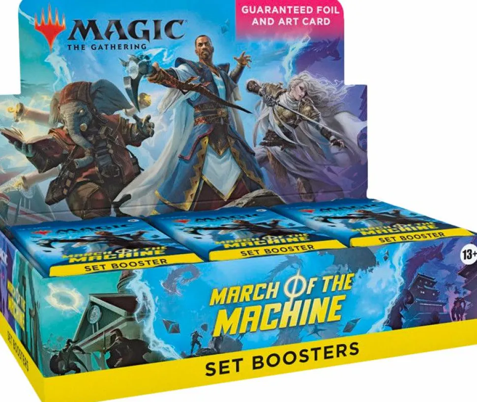 Magic: The Gathering - March of the Machine Set Booster Box (30 Packs)