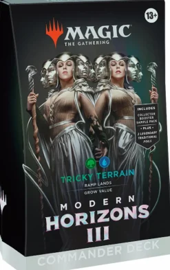 Magic: The Gathering - Modern Horizons 3 Tricky Terrain Commander Deck