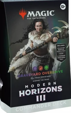 Magic: The Gathering - Modern Horizons 3 Graveyard Overdrive Commander Deck