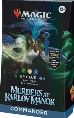 Magic: The Gathering - Murders at Karlov Manor Deep Clue Sea Commander Deck