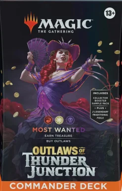 Magic: The Gathering - Outlaws of Thunder Junction Most Wanted Commander Deck