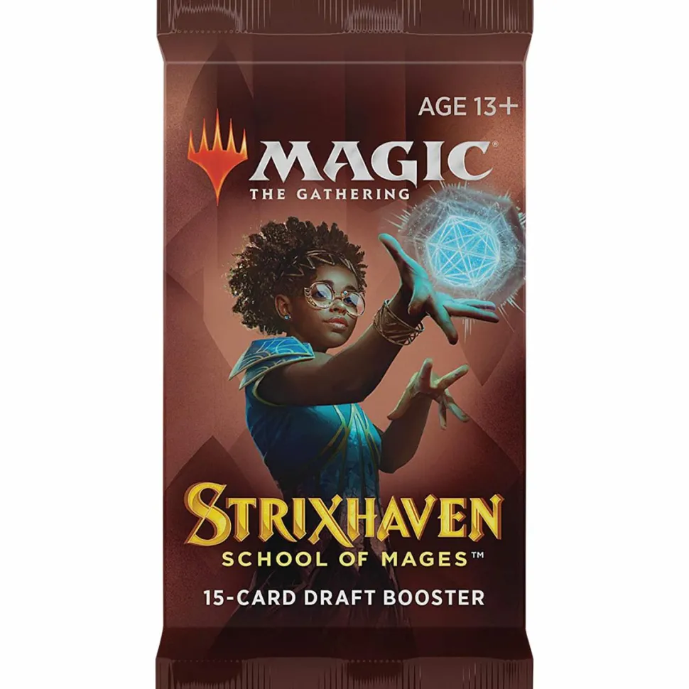 Magic the Gathering - Strixhaven: School of Mages Draft Booster Pack (15 Cards)