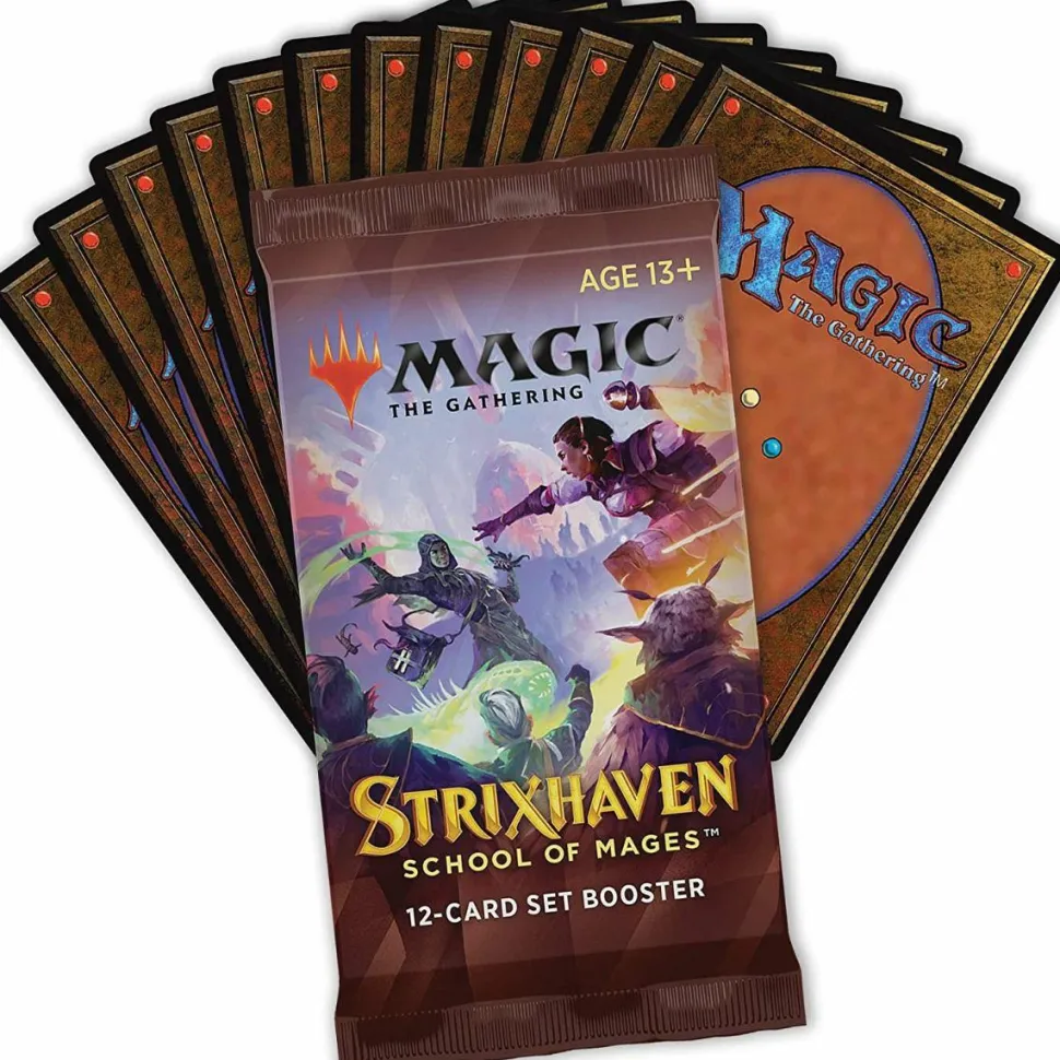 Magic the Gathering - Strixhaven: School of Mages Set Booster Pack (12 Cards)