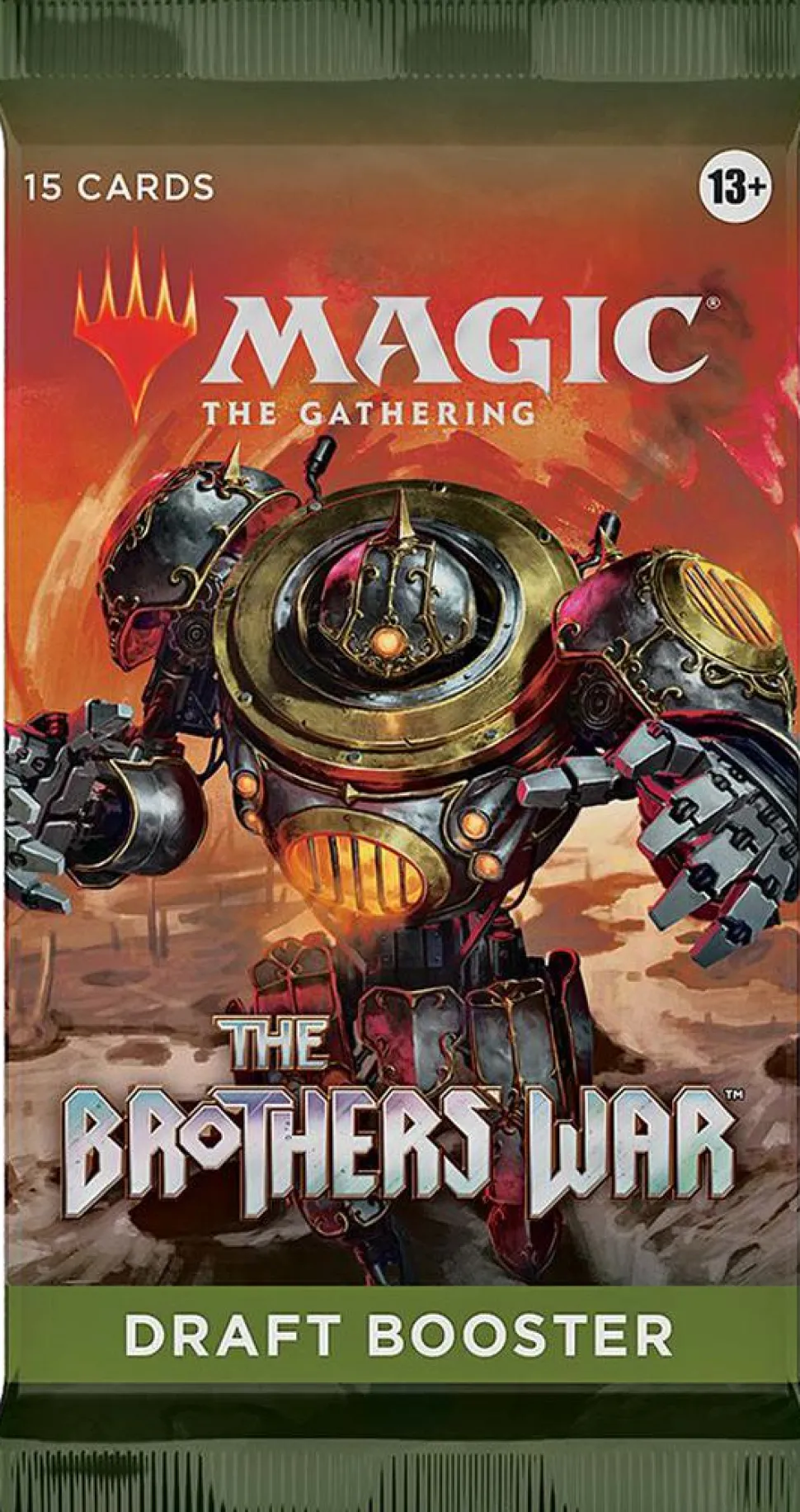Magic the Gathering - The Brothers War Draft Booster Pack (15 Cards)