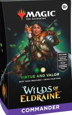 Magic: The Gathering - Wilds of Eldraine Virtue and Valor Commander Deck