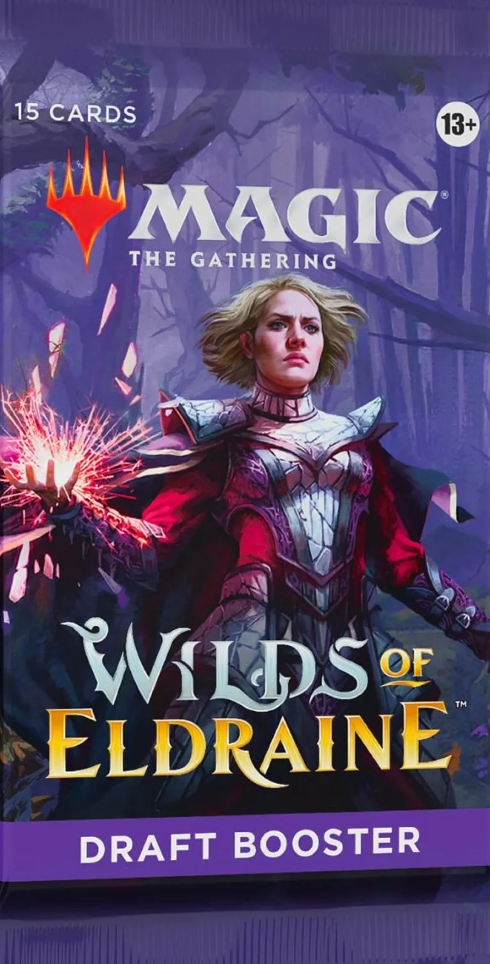 Magic: The Gathering - Wilds of Eldraine Draft Booster Pack (15 Cards)