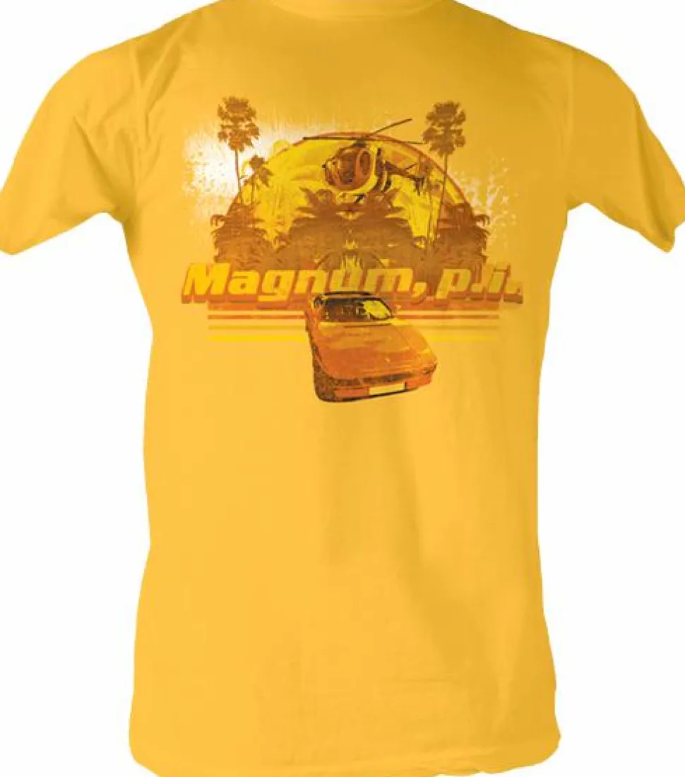 Magnum PI - Helicopter Male T-Shirt