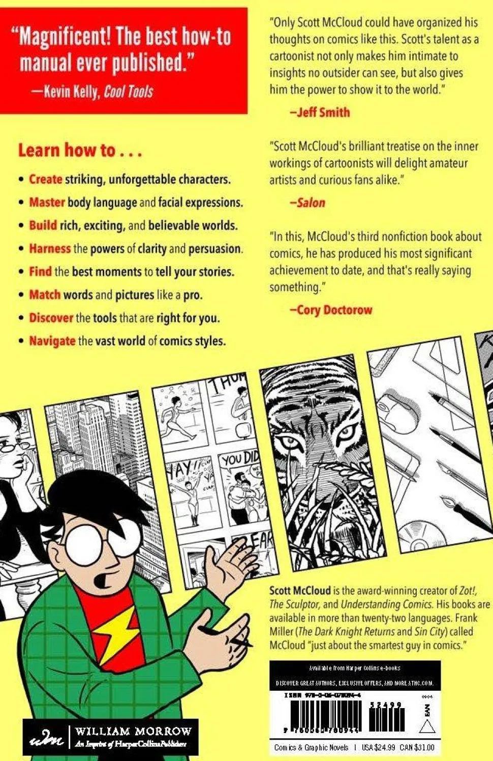 Making Comics - Storytelling Secrets of Comics, Manga and Graphic Novels by Scott McCloud Paperback Book