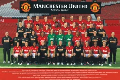 Manchester United FC - Team 2012/13 Poster